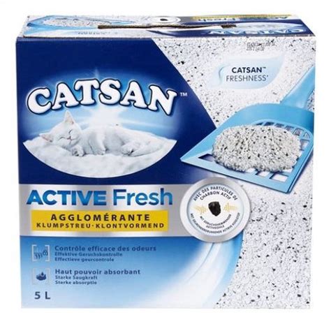 1x CATSAN Active Fresh Kattenbakvulling 5 L Bol