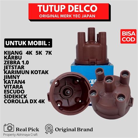 Jual TUTUP DELCO CUP DELCO YEC KIJANG 5K Shopee Indonesia