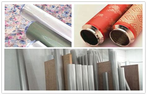 Fabric Printing Rotary Nickel Gd Screen Accurate Textile Screen Printing Mesh 640