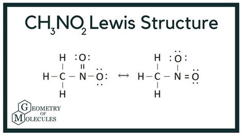 Explore The Nitromethane Lewis Structure