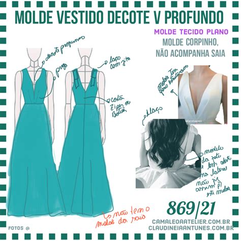 Molde Vestido Ombro A Ombro Saia Gode Malha Camaleoa Atelier De