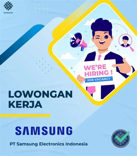 Samsung Electronics Indonesia Buka Lowongan Kerja Lulusan S1 Ini