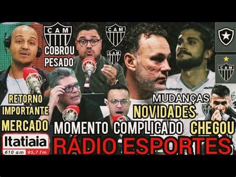 RÁDIO ESPORTES INFORMAÇÕES IMPORTANTES DO ATLÉTICO ALONSO CHEGOU