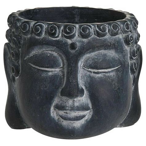 Buddha Head Plant Pot 9cm Plastic Storage Boxes