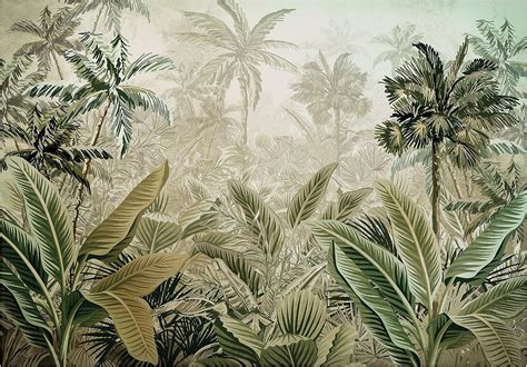 WallArena Papier Peint Jungle Amazonia Foret Tropicale Chambre Salon