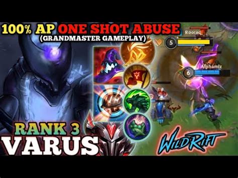 Varus Ability Power Meta Build Brutal One Shot Top Global