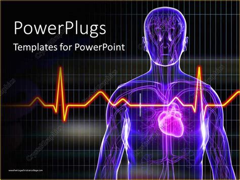 Free Ecg Powerpoint Templates Of Heart Cardiogram Powerpoint Template