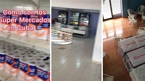 Se hace viral por mostrar cómo son los supermercados en Cuba