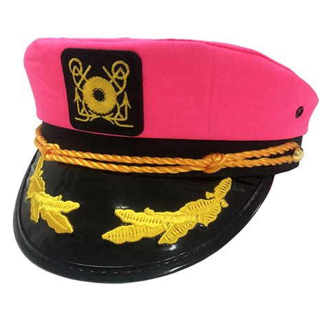 Xinytec Yacht Military Hat Boat Ship Captain Costume Hat Sailor Cap For