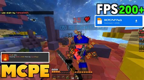 Best Fps Boost Pvp Texture Pack For Mcpe Minecraft Texture Packs For