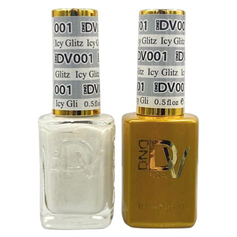 DND DIVA 001 Icy Glitz DUO Polish The Studio Nail And Beauty