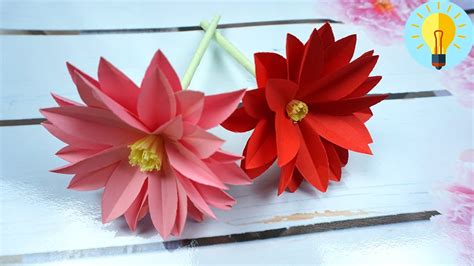 Blumen Basteln Mit Papier Blume Basteln Geschenke Basteln Origami