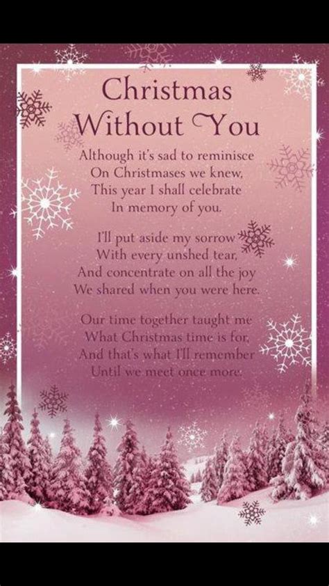 23 Best Christmas Poems For A Loved Ones Who Have Passed Images On