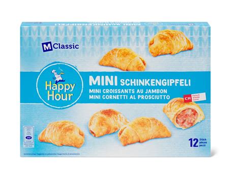 Achat M Classic Happy Hour Mini Croissants Au Jambon Migros