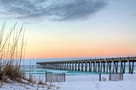 The Pensacola Beach Pier Photograph by JC Findley - Pixels