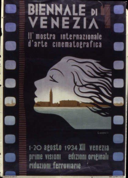 Il Manifesto Della Mostra Del Cinema Di Venezia 1934 170837