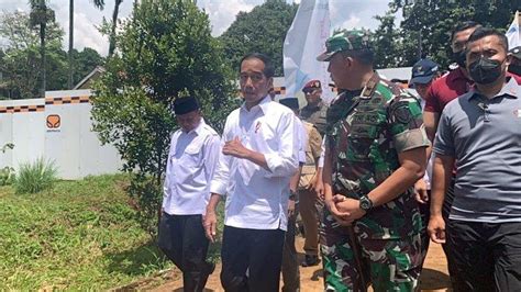 Jokowi Pastikan Proses Relokasi Bangunan Rumah Korban Gempa Cianjur