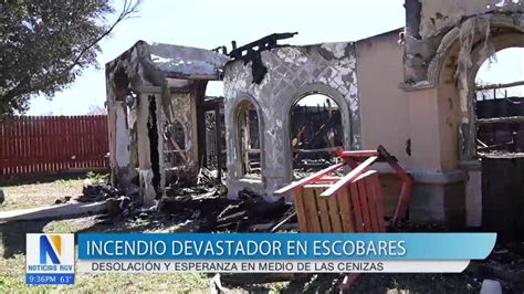 Incendio Devastador En Escobares Deja Familias Sin Hogar