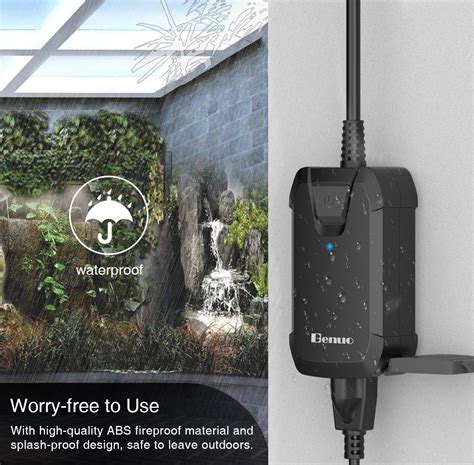 Wifi Outdoor Smart Outlet Plug, Benuo Wireless Smart Plug Waterproof ...