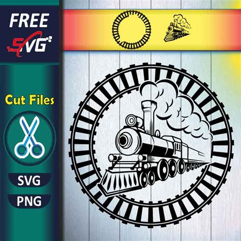 Steam Train Svg Free For Cricut Railroad Svg