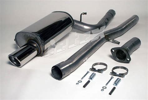 Jetex Performance Stainless Steel Half Exhaust System With Round 100mm