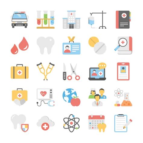 Medical & Health Vector Illustrations 1 — Stock Vector © vectorsmarket ...