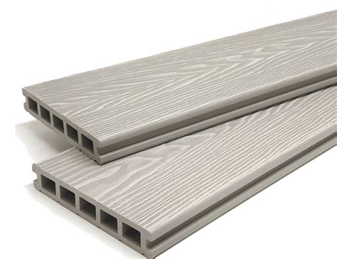 Ash Grey Reversible Woodgrain Composite Decking Kit 3 6m Boards Price