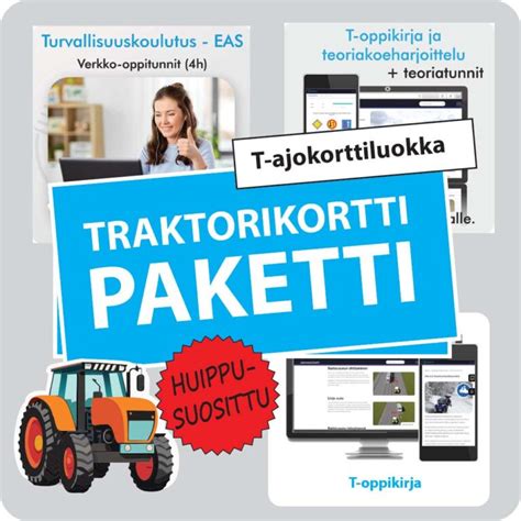 T kortilla traktorimönkijän kuljettajaksi Rattiin fi