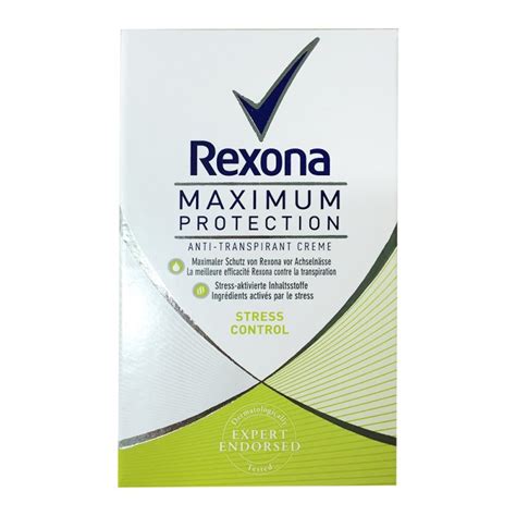 Rexona Deo Creme Maximum Protection Stress Control 45 Ml 1er Pack