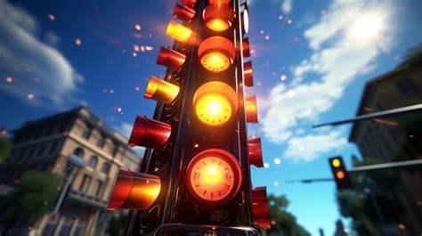 Premium Photo Navigating Traffic Signals