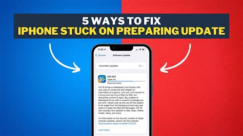 How To Fix Iphone Stuck On Preparing Update 5 Ways