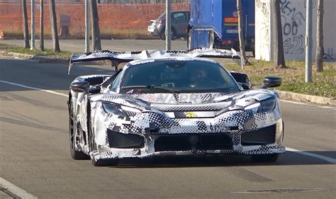 Ferrari F Laferrari Successor Spied Codenamed F Video