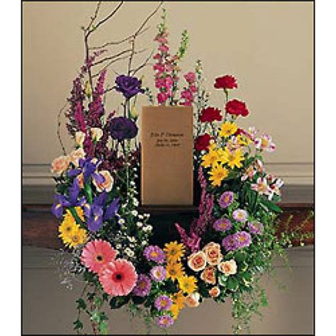 Sympathy Flowers For Service Cremation Urn Wreath Best Florist In