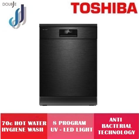 Toshiba Dw F Bs My Free Standing Dishwasher Uv Led Anti Bacterial