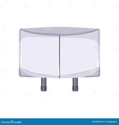 Plumbing Water Boiler Cartoon Vector Illustration Stock Illustration