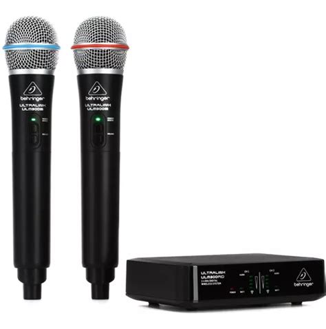 Behringer Ulm Mic Doble Microfono Inalambrico Mano