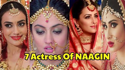 7 Most Beautiful Naagin Actresses Mouni Roy Surbhi Jyoti Adaa