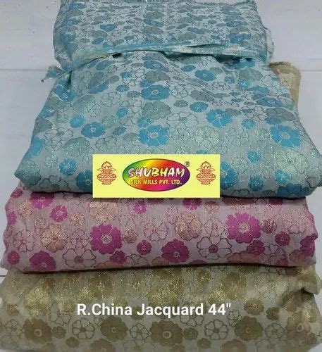 Jacquard Zari Brocade Fabric At Rs 75 Meter In Surat Id 22537221162