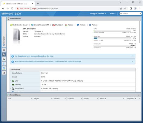 VMware ESXi 7 初期設定 ライセンスキー割り当て Server World