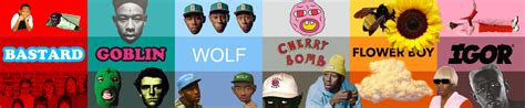 Tyler The Creator Discography Collage Rtylerthecreator