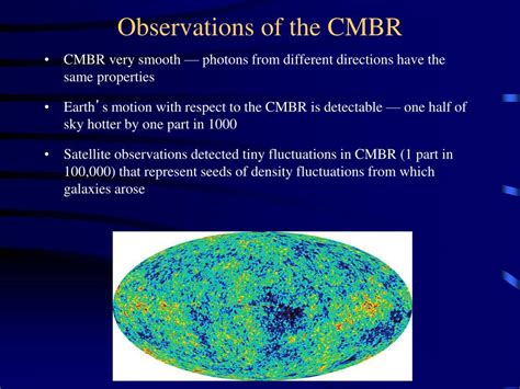 Ppt Cosmic Microwave Background Radiation Cmbr Powerpoint