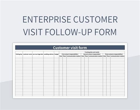 Free Follow Up Templates For Google Sheets And Microsoft Excel Slidesdocs