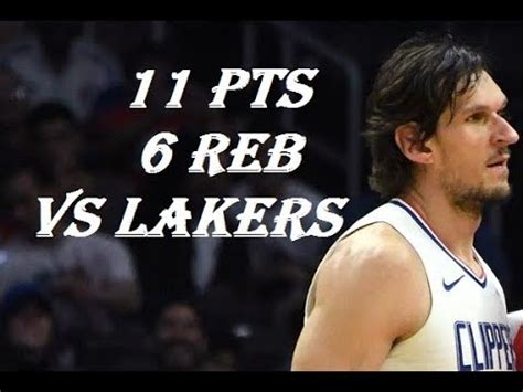 Boban Marjanovic 11 Pts 6 Reb LA CLIPPERS Vs LA Lakers HIGHLIGHTS