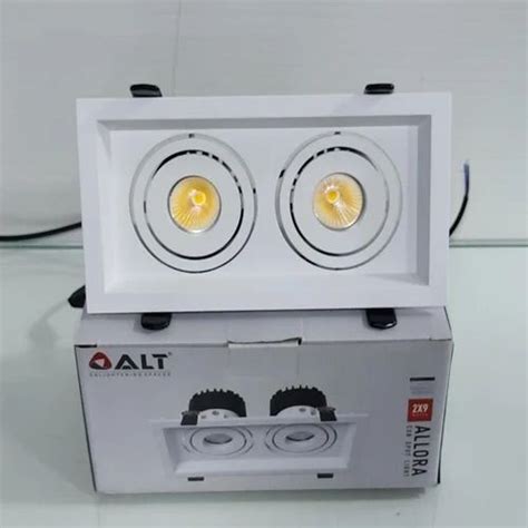 24w Square Alt Pin On Lights 4000k Cool White At Rs 1600piece In