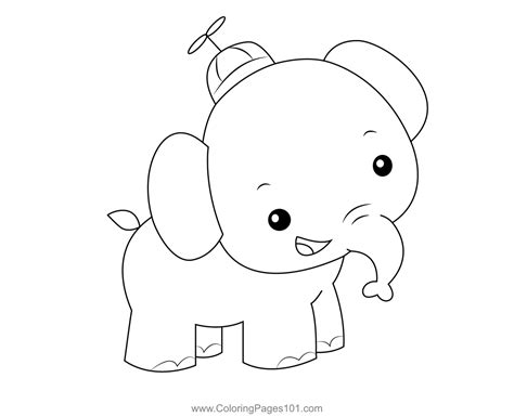 Stompy Coloring Page for Kids - Free Ni Hao, Kai-Lan Printable Coloring Pages Online for Kids ...