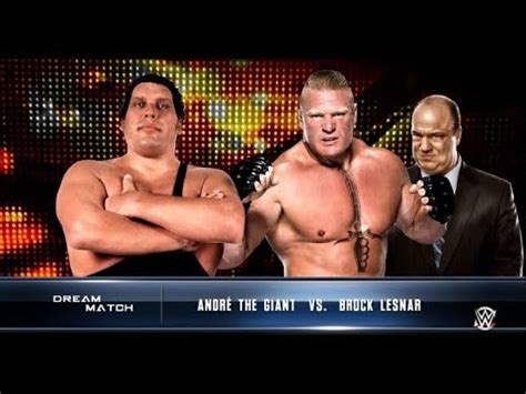 Full Match Andre The Giant Vs Brock Lesnar Smack Down K Youtube