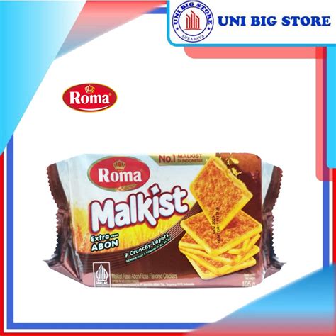 Jual Roma Malkist Abon Crackers Gr Gaben Gabin Shopee Indonesia