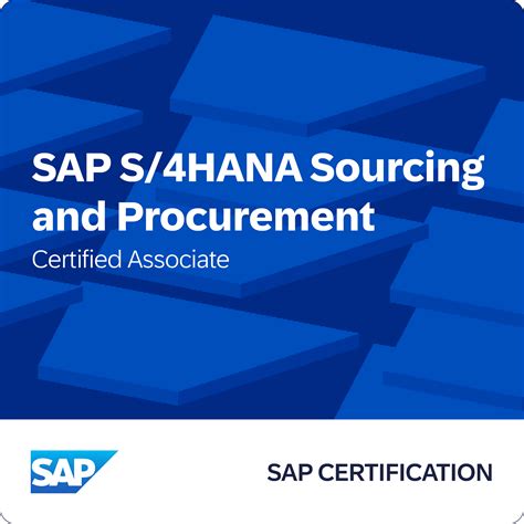 SAP Certified Associate SAP S 4HANA Sourcing And Procurement Credly