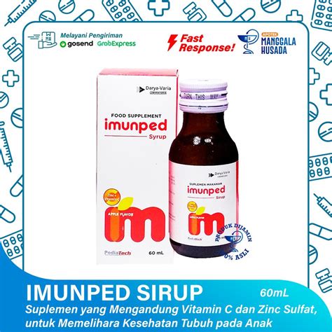 Jual Imunped Sirup 60 Ml Shopee Indonesia