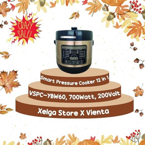 Jual Vienta Smart Pressure Cooker L Garansi Resmi Shopee Indonesia